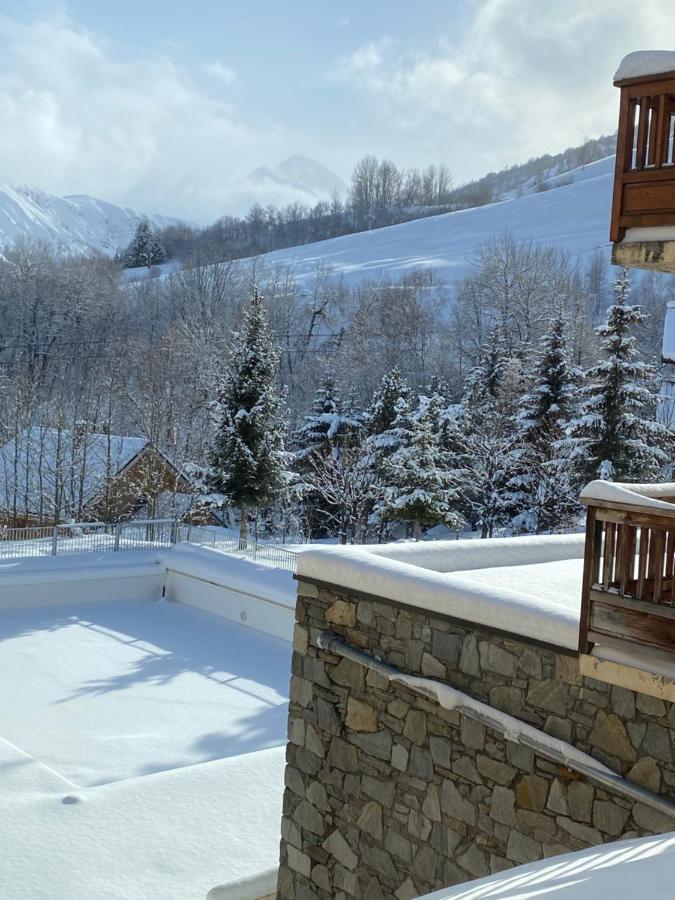 Apartmán Logement 4/6 Personnes A La Montagne Avec Piscine Saint-Sorlin-dʼArves Exteriér fotografie